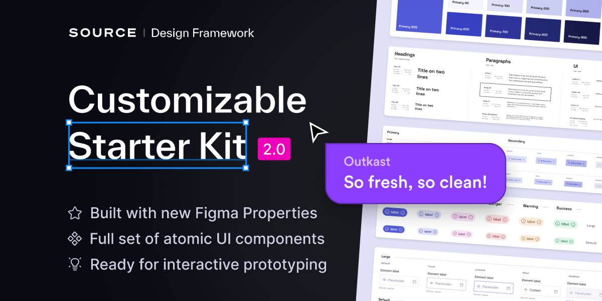 Source Starter Kit 2.0 Figma Ui Kit