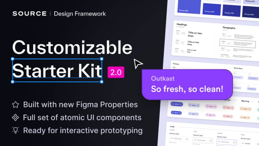 Source Starter Kit 2.0 Figma Ui Kit