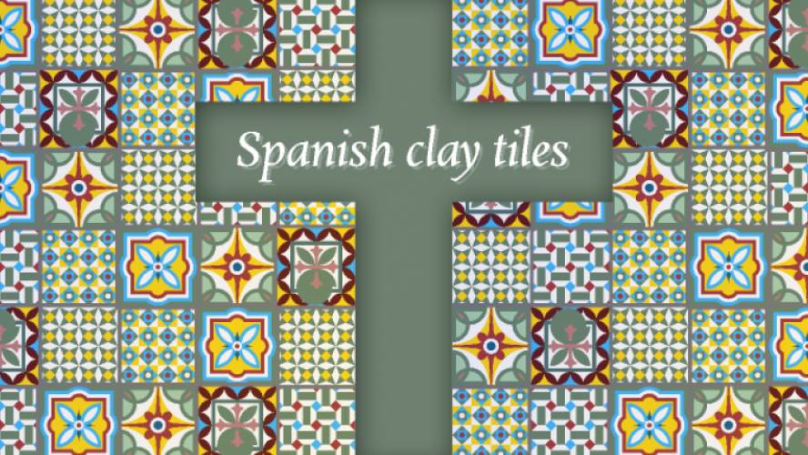 Spanish Clay Tiles Figma Illustrations
