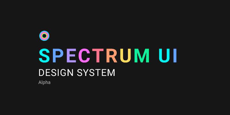 Spectrum UI Design System Figma Free Download