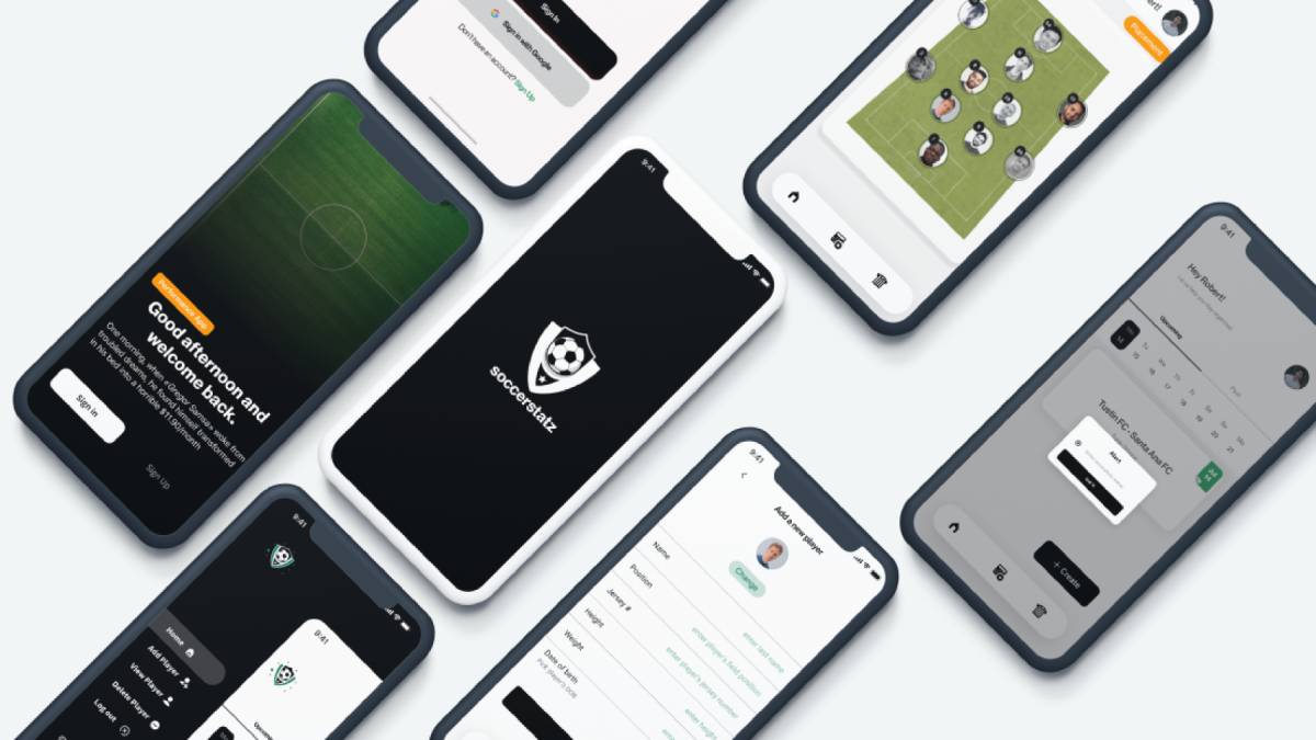 Sport Performance App Figma Template