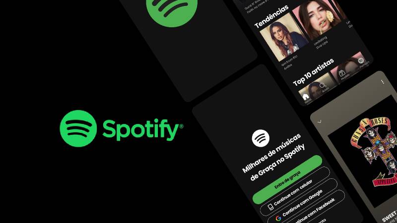 Spotify clone app figma template