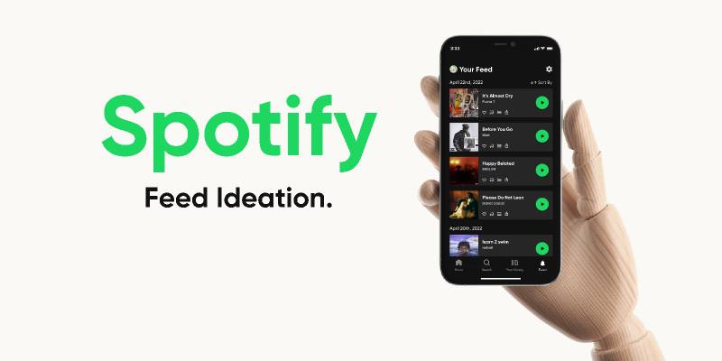 Spotify Feed Ideation Figma Template