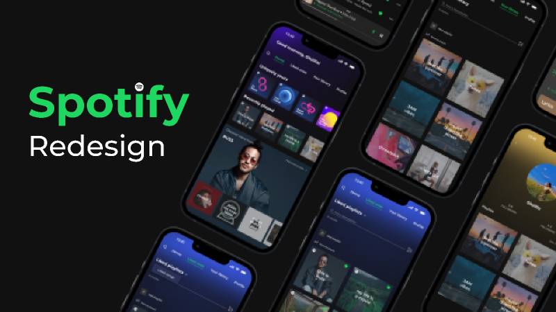 Spotify Redesign Figma Ui Kit