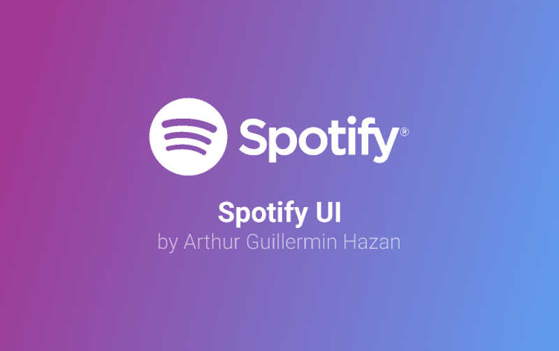 Spotify UI Figma Templates