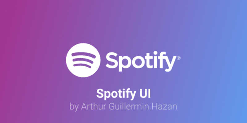 Spotify UI Figma Templates