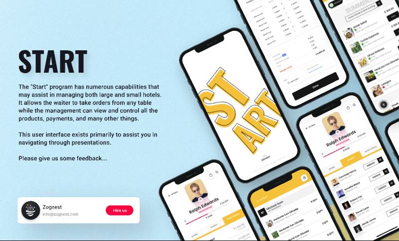 Start Figma Mobile App Template