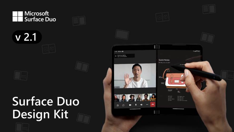 Surface Duo Design Kit Figma Templates