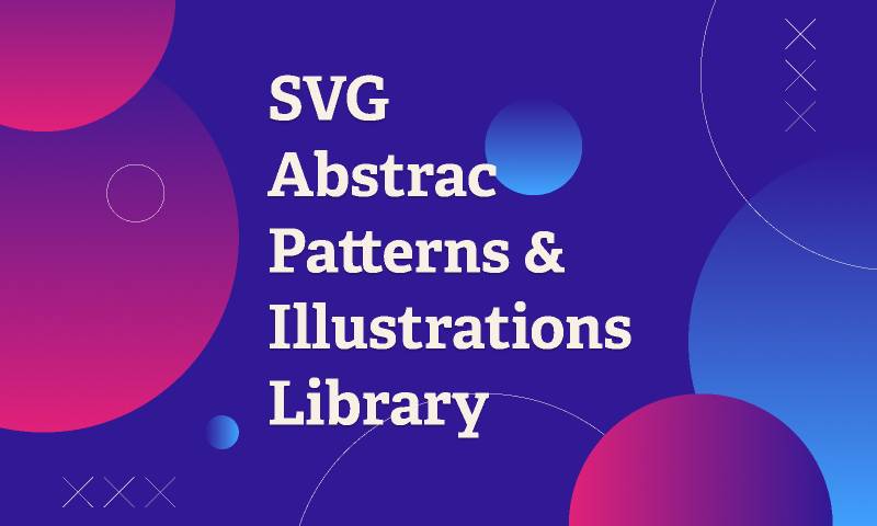 SVG Abstrac patterns and Illustrations
