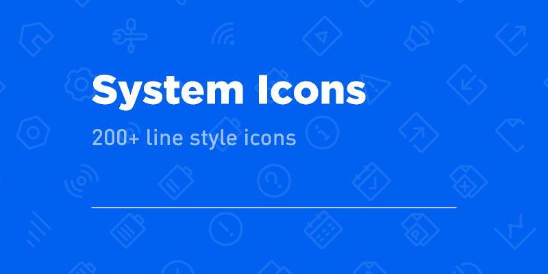 System icon Figma Free Download