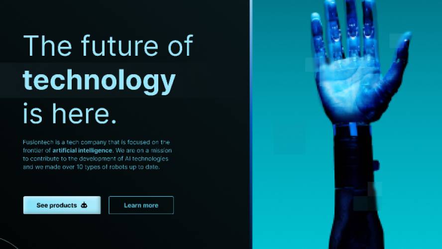 Technology Agency Landing Page - Free Figma Website Template