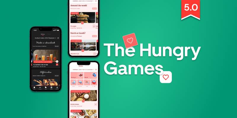 The Hungry Games Figma Food App