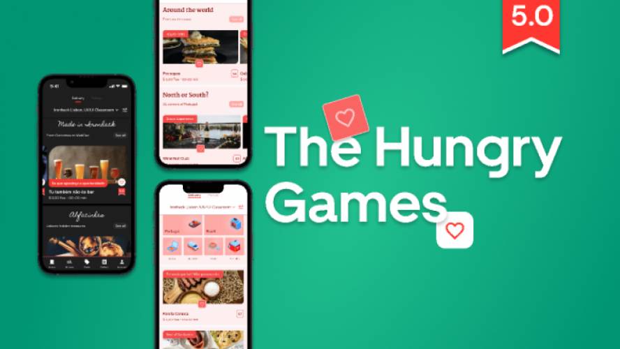 The Hungry Games Figma Food App