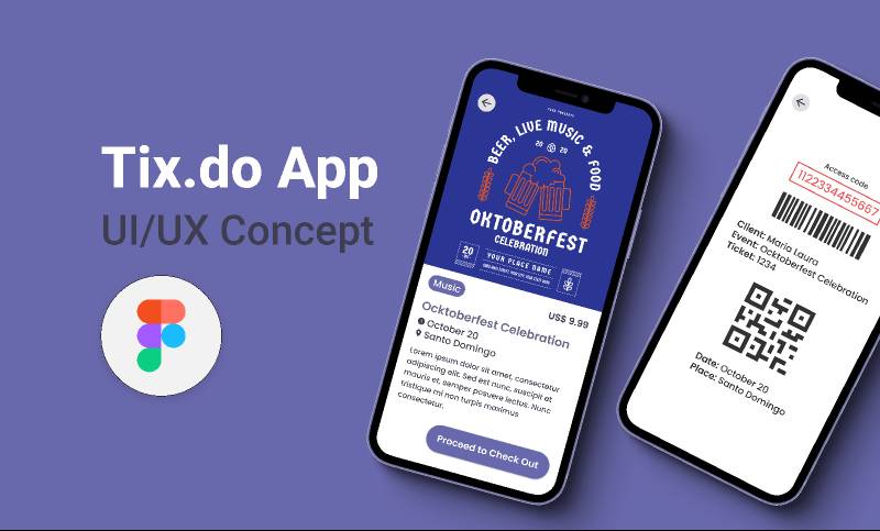 Tix Do Mobile App Figma Template