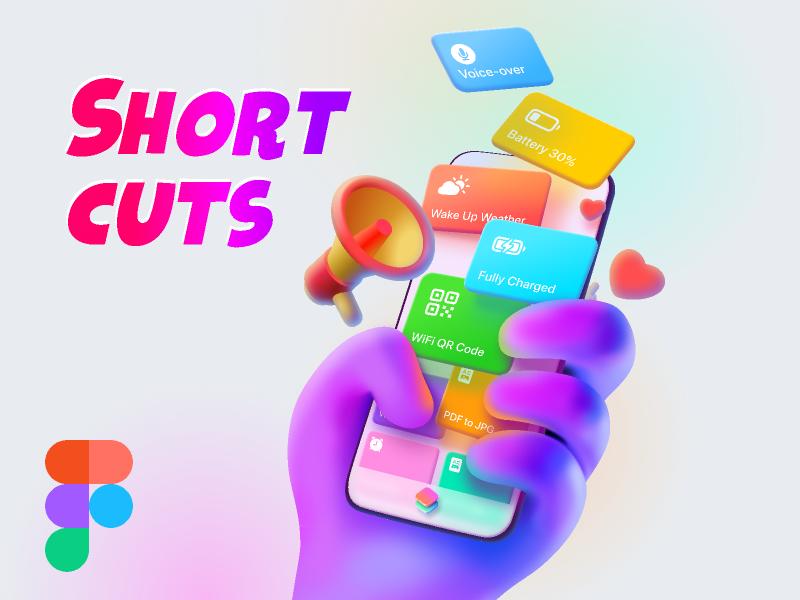 Toonmodernism® Shortcuts App Figma Art