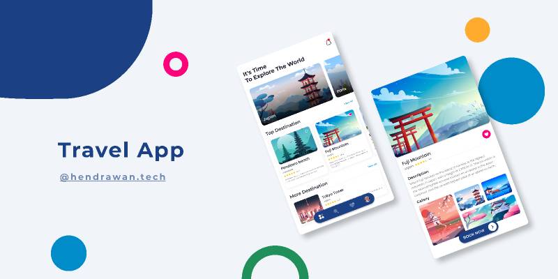 Travel App Ui Figma Template