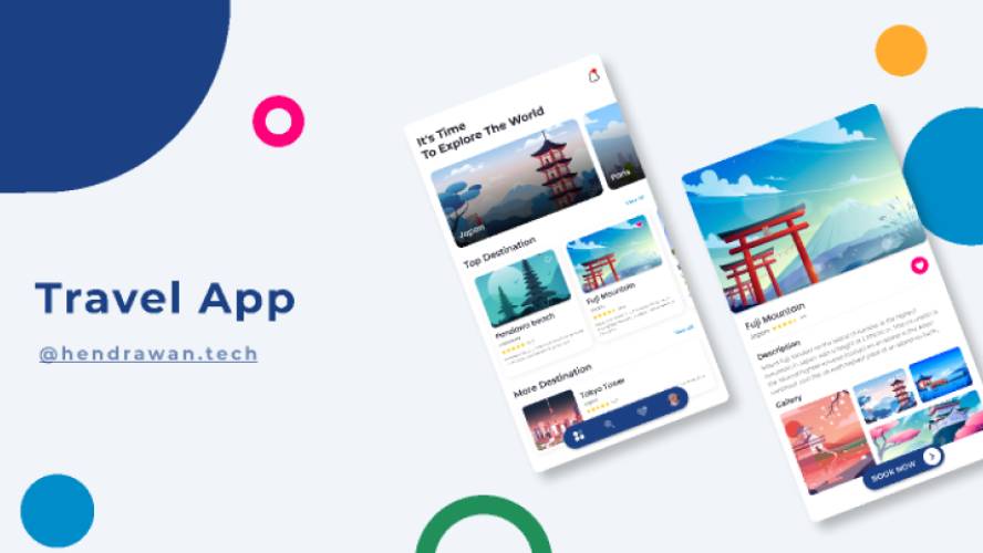 Travel App Ui Figma Template