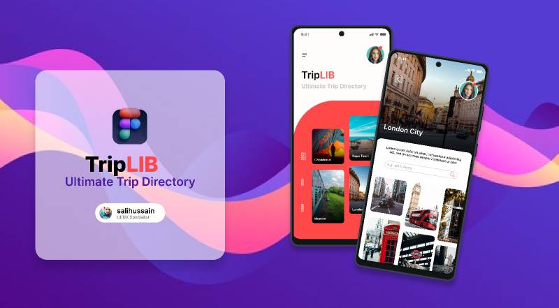 Travel Mobile App UI Figma Template