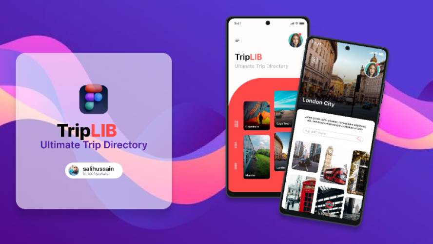 Travel Mobile App UI Figma Template