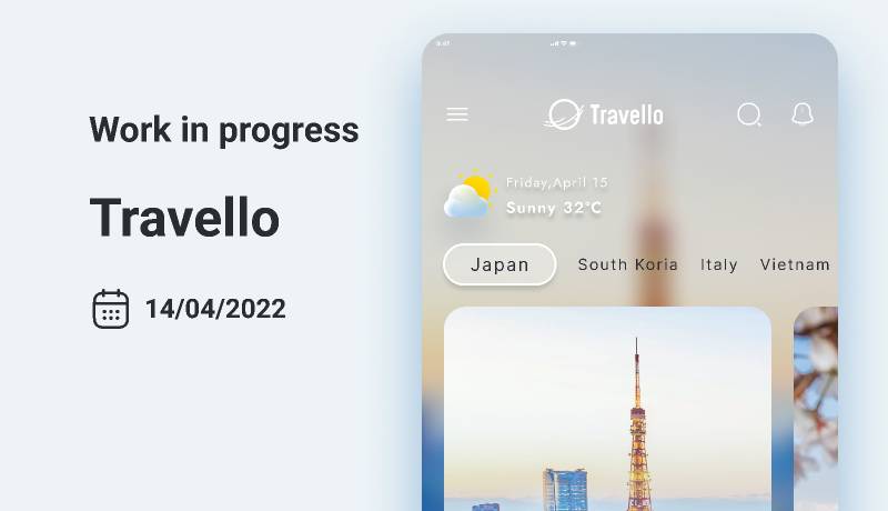 Travello Travel Mobile App Template