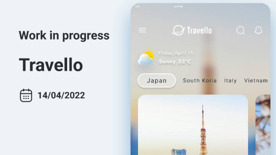 Travello Travel Mobile App Template