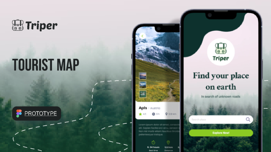 Triper Mobile App Template