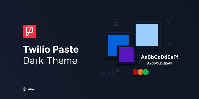 Twilio Paste Dark Theme Figma Ui Kit