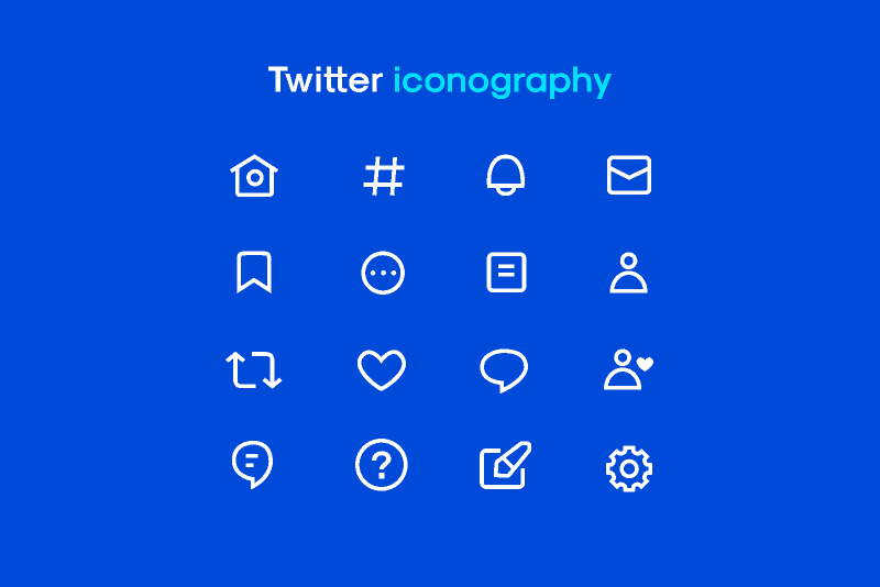 Twitter Iconography Figma Resource