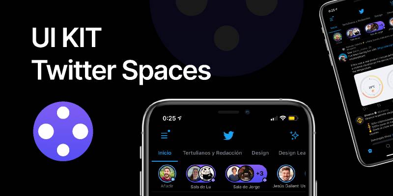 Twitter Spaces Figma Template