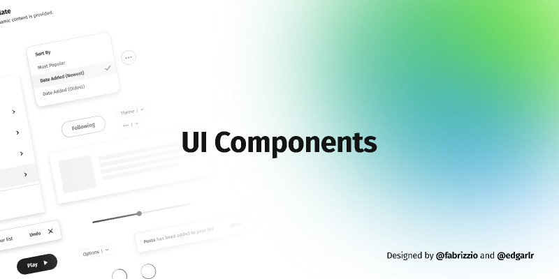UI Components Library Figma