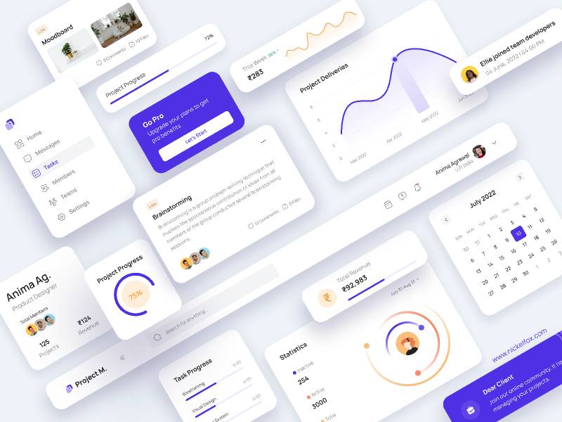 UI Elements Figma Ui Kit Free Download