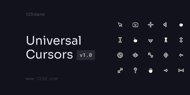 Universal Cursors Figma Ui Kit