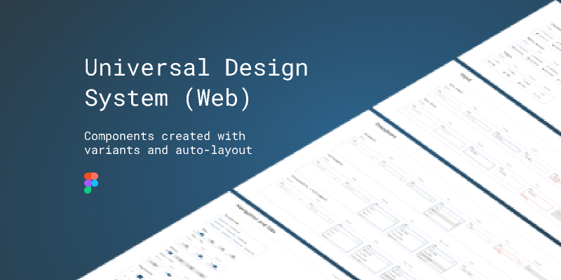 Universal Design System Web Figma Free Download