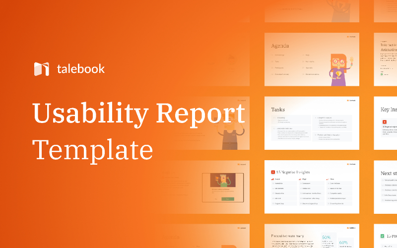 Usability Research Presentation Report Template