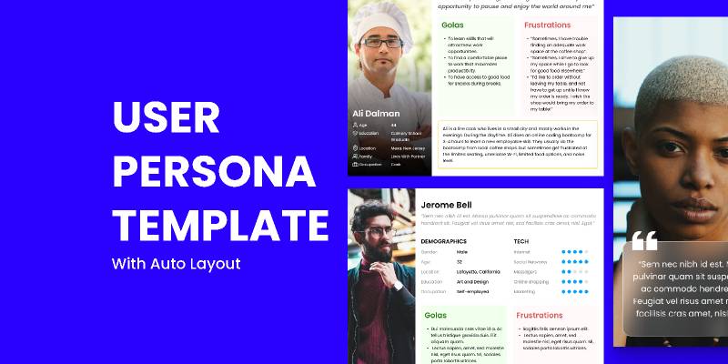 User Persona Figma Template