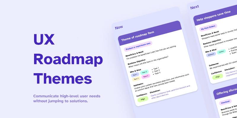 UX Roadmap Themes Figma Resource