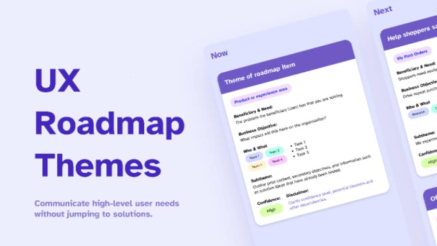 UX Roadmap Themes Figma Resource