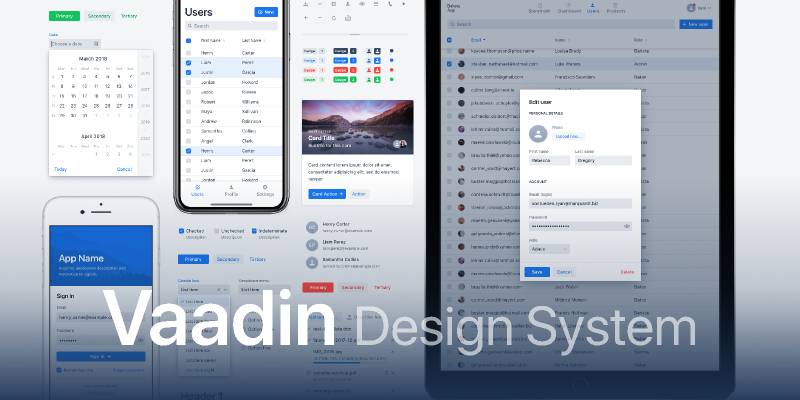 Vaadin Design System Figma