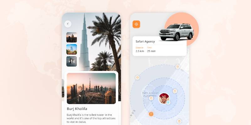 Vacation App Figma Mobile Template