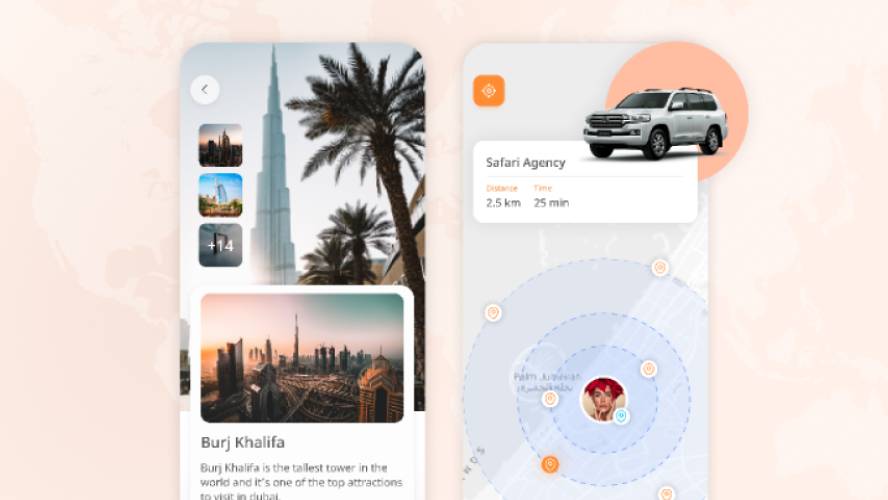 Vacation App Figma Mobile Template