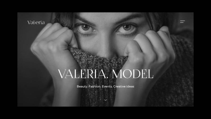 Valeria Figma Website Template