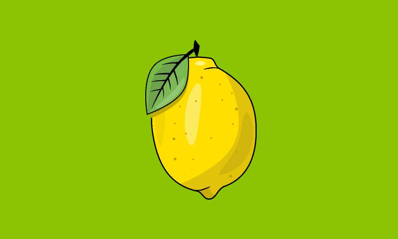 Vectorial Lemon Illustration figma