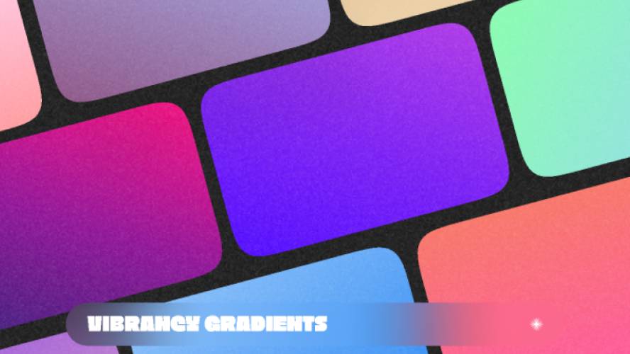 Vibrancy Gradients Figma UI Color