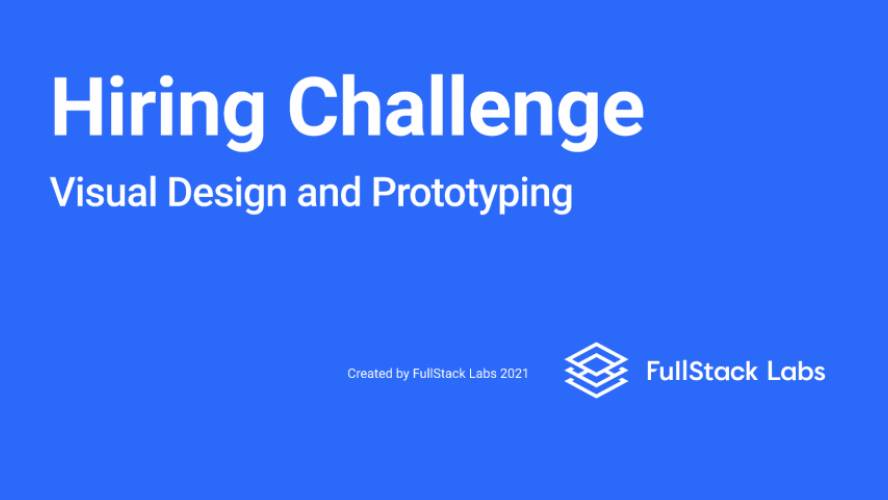 Visual Design & Prototyping Challenge Figma Template