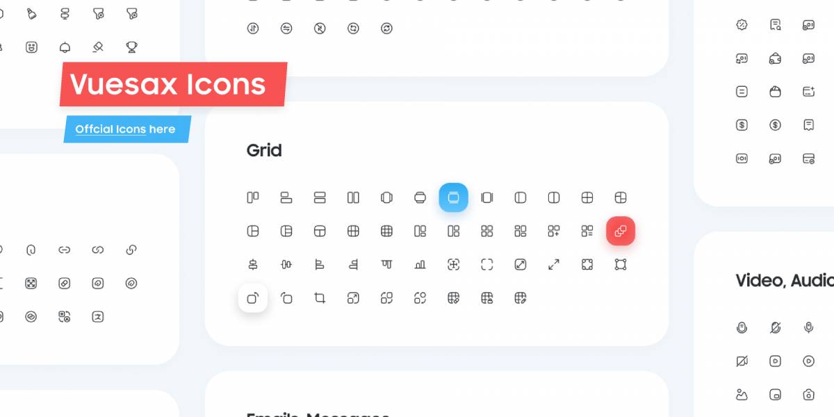 Vuesax modified Kit Figma Template