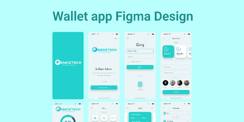 Wallet app Figma Design