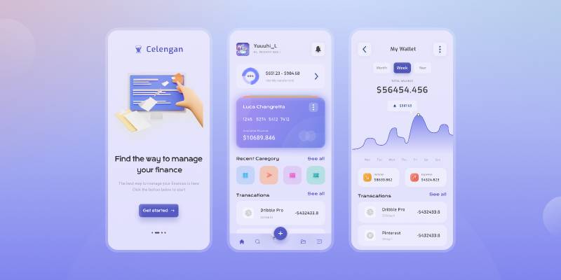 Wallet Figma Mobile App Template