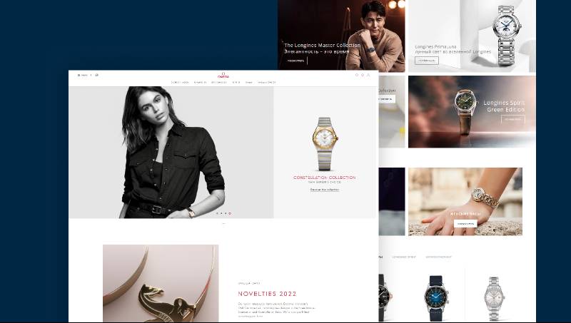 Watch Store Figma Website Template