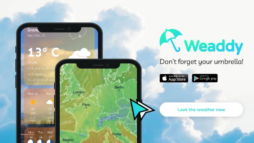 Weaddy: Weahter App figma