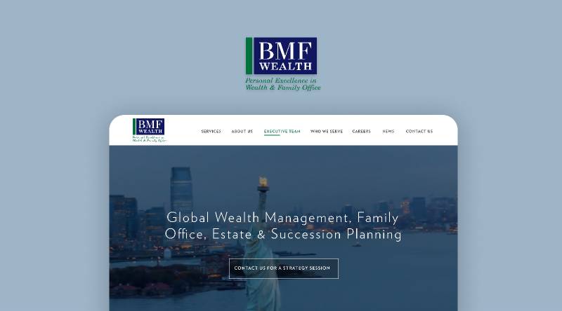 Wealth Management Company - Figma Website Template